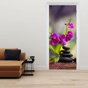 Fototapeta na drzwi - SPA i kamienie (95x205cm)
