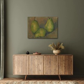 Obraz - Paul Cézanne, Three Pears, reprodukcje (70x50 cm)