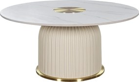 Stolik kawowy 80x37x80 cm biały Modig M72