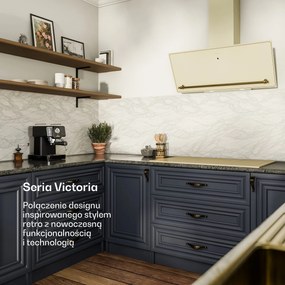 Klarstein Victoria Okap przyścienny 90 cm