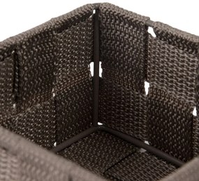 Compactor Organizer do szuflady S TEX, 12 x 12 x 7 cm, brązowy, S
