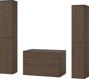 Zestaw łazienkowy szafka +2 słupki Color Baltic Storm (2S80+2D160 X2)