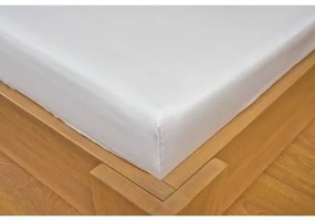 Kvalitex Prześcieradło satynowe  Luxury collection biały, 90 x 200 cm + 22 cm, 90 x 200 cm