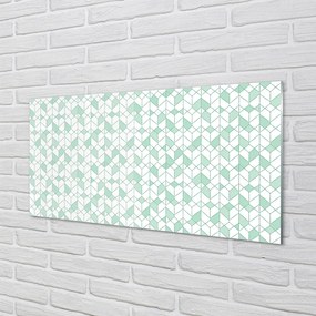 Panel szklany do Kuchni Nowoczesne Sześciany 3D