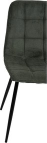 Zielone tapicerowane krzesła zestaw 2 szt. Moseby – Bonami Essentials