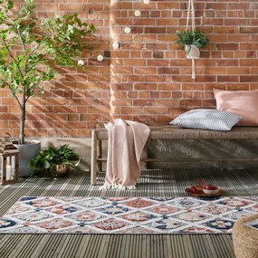 Szary chodnik odpowiedni na zewnątrz 230x80 cm Flora – Flair Rugs