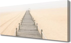 Fotoobraz na płótnie Most nad Piaszczystym Brzegiem