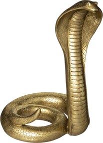 Dekoracyjna figurka z polyresinu COBRA, 36 cm