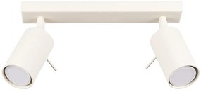 Kremowa lampa punktowa 6x30 cm Etna – Sollux