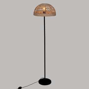 Lampa podłogowa RORY z plecionym abażurem, Ø 40 x 150,5 cm