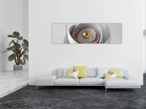 Obraz - Złota perła (170x50 cm)