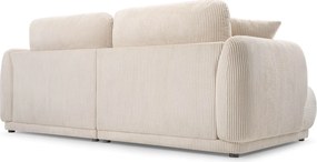 Sofa AMBELIA Dwuosobowa Jasnobeżowa Nowoczesna