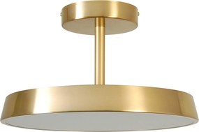 Lampa wisząca nowoczesna - dł.40 x wys.23 cm - Złoty - IGARA