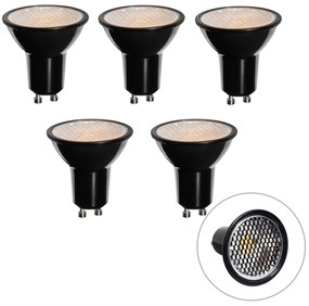 Zestaw 5 ściemnialnych żarówek LED GU10 50mm Honey Rate 6W 400 lm 3000K