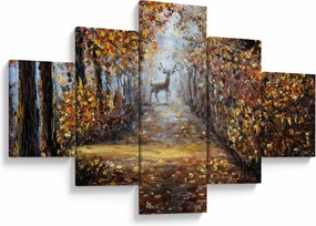 Obraz - Duch lasu (125x70 cm)