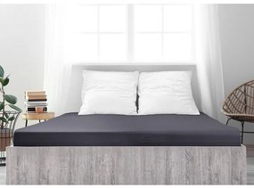 4Home prześcieradło jersey Ideal antracyt, 60 x 120 cm