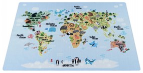 Dywan dziecięcy Play Mapa antypoślizgowy do prania 140 cm x 200 cm