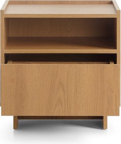 Szafka Nocna ZENITH 50 cm Stolik Nocny do Sypialni, Brązowy