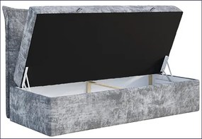 Młodzieżowe łóżko tapczan 90x200 32 kolory W7-H41