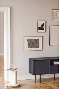 Ciemnoniebieska szafka pod TV 180x79x50 cm Bau – noo.ma