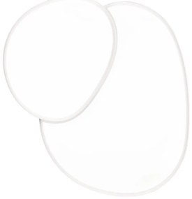 Biała lampa sufitowa LED 63.5x77 cm Rise – Trio