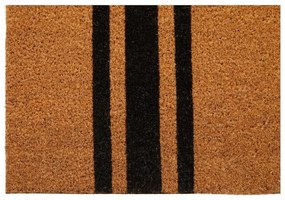 Wycieraczka z włókna kokosowego 55x125 cm Black Stripe – Premier Housewares