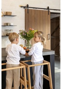Pomocnik kuchenny dla dzieci z litego drewna bukowego w naturalnym kolorze Forrest – Vipack