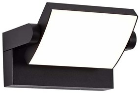 LED zewnętrzna lampa ścienna LED/17W/230V 3000K IP65 czarna