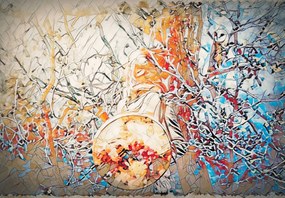 Fototapeta - Kolorowa abstrakcja (196x136 cm)