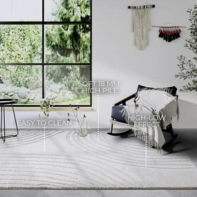 Kremowy dywan 120x170 cm Pigment Cream White – Elle Decoration