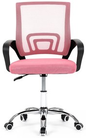 Krzesło biurowe Autronic KA-L103 PINK
