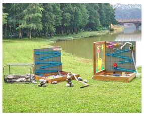 Masterkidz zestaw xxl stem wall 2w1 tablica kreatywna z piaskownicą