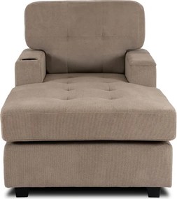 Fotel Wypoczynkowy Sofa NEO Beżowy Tapicerowany