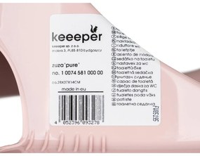Deska sedesowa dla dzieci Keeper Duck, różowa
