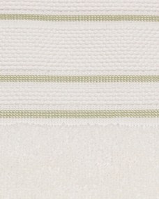 Ręcznik Gunnar 70x140cm creamy white green