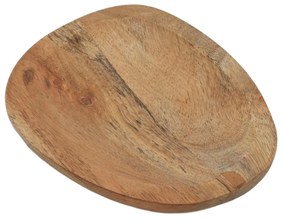 Talerz drewniany, 16 x 13 x 1,5 cm