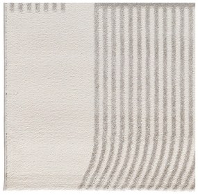 Jasnoszaro-kremowy dywan 80x150 cm Flora – Universal