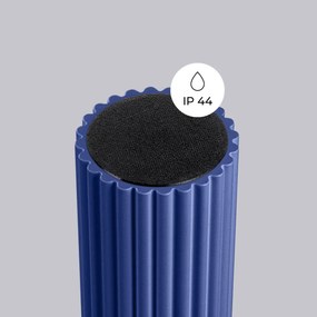 Plafon HALO ultramaryna IP44 ryflowany SOLLUX  LIGHTING