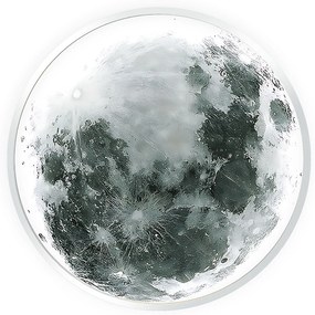 Lampa sufitowa APP1806-CW Moon plafon LED BIAŁA