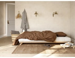 Łóżko dwuosobowe Karup Design Senza Bed Natural, 160x200 cm