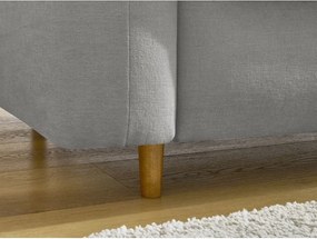 Szara sofa do spania/rozkładana 220 cm Cocoone – Bobochic Paris