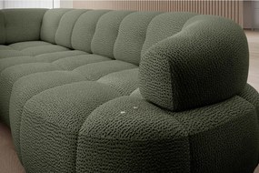 Narożnik VELPA L z elektryczną regulacją siedziska Prawostronny w tkaninie JAGUAR 12 WERSAL