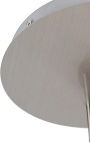 Nowoczesny reflektor łazienkowy ze stali 2-światła IP44 - Ducha