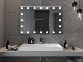 Mexen Dona lustro łazienkowe podświetlane 120 x 80 cm, LED 6000K, antypara - 9818-120-080-611-00