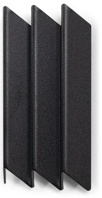 Czarny metalowy wieszak ścienny Sensu – Spinder Design