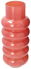 Wazon szklany Rosso 15x35 cm