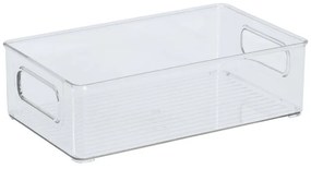 Transparentny organizer z plastiku, 25,5 x 15 x 7,6 cm