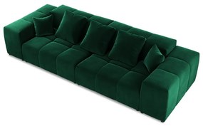 Zielona aksamitna sofa 320 cm Rome Velvet – Cosmopolitan Design