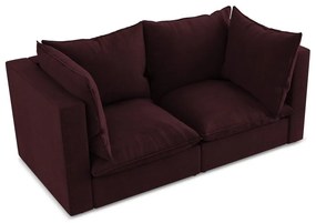 Bordowa sofa 180 cm Manao – Makamii