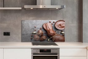 Szklany Panel Zając Wielkanocny i Słodycze